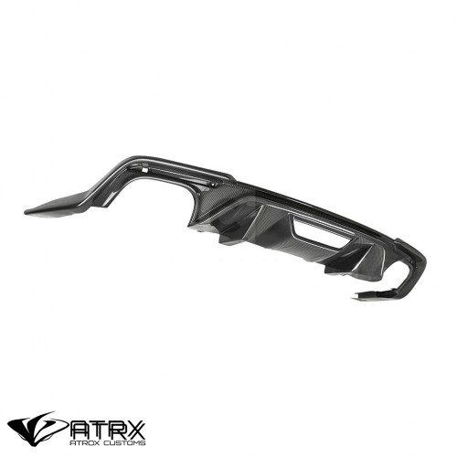 Difusor Faldón Fascia OEM Carbono Anderson Ford Mustang 2018