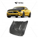 Cofre Tomas Aire Carbono Ram Anderson Ford Mustang 2018