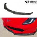 Lip Bumper Esquineros Carbono Chevrolet Corvette C7 2014 - 2019