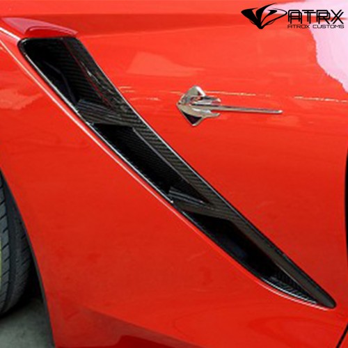 Tomas Aire Salpicaderas Carbono Chevrolet Corvette C7 2014 - 2018