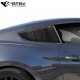 Scoops Ventanas Tomas Aire CVX Carbono Ford Mustang 2015 - 2018