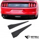 Canards Fascia Trasera GT Concept Carbono Ford Mustang 2015 - 2017