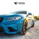 Lip Bumper Fascia Frontal GTS Style Carbono BMW M2 F87 2017 - 2018