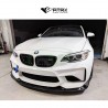 Lip Bumper Fascia Frontal 3D Style Carbono BMW M2 F87 2017 - 2018