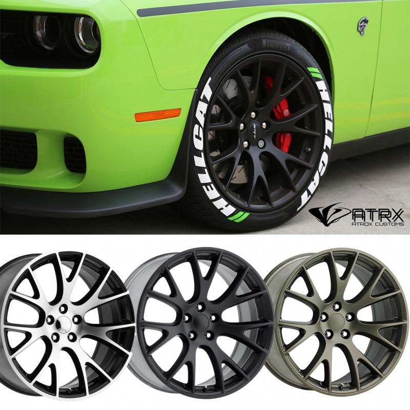 Juego Nuevo Rines 20" OEM DODGE HELLCAT Mopar