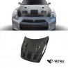 Cofre Capo GTII Style Carbono Nissan GT-R R35 2017 - 2018