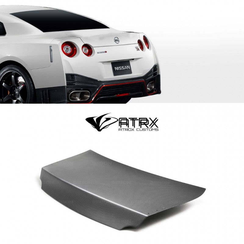 Cajuela MS Style DRY Carbono Nissan GT-R R35 2009 - 2018