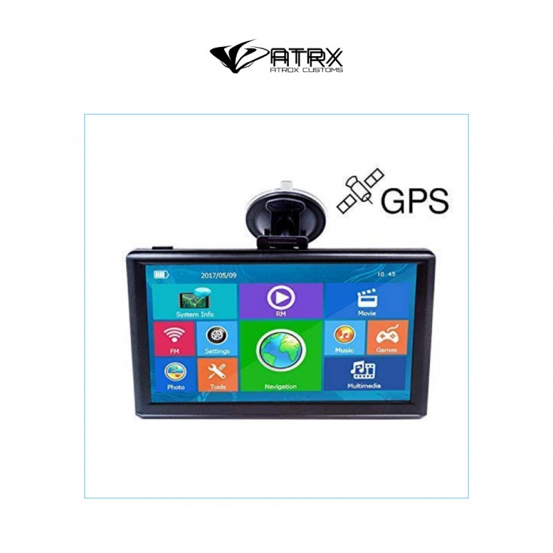 Navegador GPS 7" HD Touch Screen Multimedia