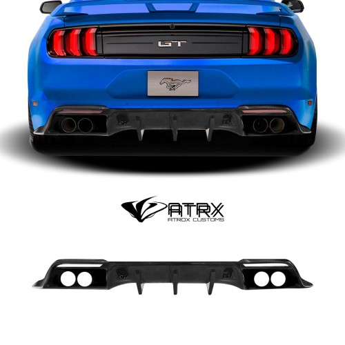 Difusor Trasero Carbono Creations Ford Mustang 2018 - 2019