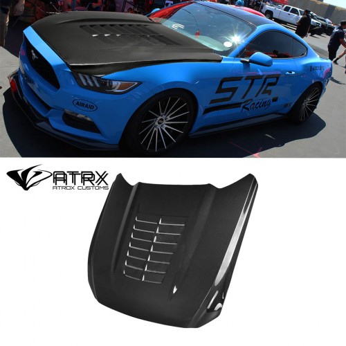 Cofre Capo TYPE-GT5 Carbono Anderson Ford Mustang 2015 - 2017