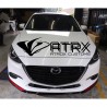 Lip Bumper Frontal Mazda 3 OEM Racing Series 2017 - 2018