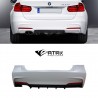Difusor Fascia Trasera Single M Performance BMW F30 2012 - 2018