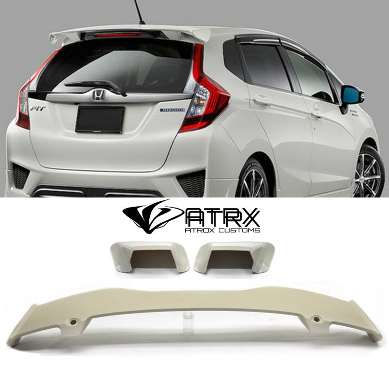 Alerón Spoiler MUGEN style ABS Honda Fit GK GK5 GK2 GK3 2015 - 2017