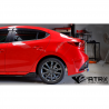 Fascia Trasera Knight Sports Mazda 3 Sedán 2014 - 2018