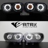 Faros LED Ojos Ángel Lupa Dodge Challenger HELLCAT 2008 - 2014
