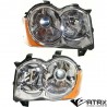Faros Luces Frontales Lupa Jeep Grand Cherokee 2008 - 2010