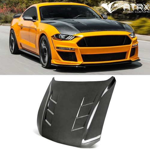 Cofre Tomas Aire Carbono SA Anderson Ford Mustang 2018 - 2022