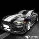 Kit Fascia Defensa Parrillas Lip GT500 Ford Mustang 2018 - 2022