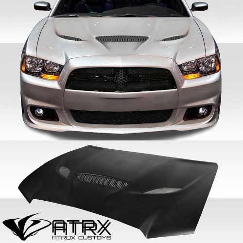 Cofre Tomas Aire FRP Hellcat SRT8 Dodge Charger 2011 - 2014
