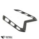 Moldura Toma Aire Louver Carbono Chevrolet Corvette C8 2020 - 2024