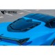 Moldura Cámara Reversa Fibra Carbono Chevrolet Corvette C8 2020 - 2023