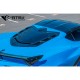 Moldura Cámara Reversa Fibra Carbono Chevrolet Corvette C8 2020 - 2023