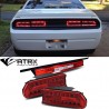 Calaveras Red Clear LED DODGE Challenger 2008 - 2014