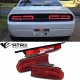 Calaveras Red Clear LED DODGE Challenger 2008 - 2014