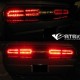 Calaveras Red Clear LED DODGE Challenger 2008 - 2014