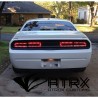 Calaveras Red Clear LED DODGE Challenger 2008 - 2014