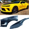 Salpicaderas Cantoneras Wide Body Chevrolet Camaro 2015-2022