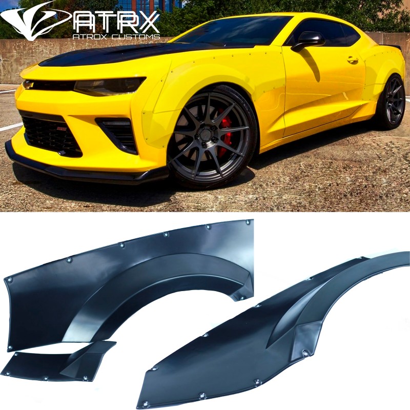 Salpicaderas Cantoneras Wide Body Chevrolet Camaro 2015-2022