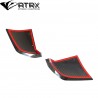 Placas Splitters Difusor Fibra Carbono Audi R8 2017-2019