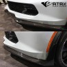 Lip Bumper Stage 3 Z06 Z07 Carbono Chevrolet Corvette 2014 - 2019