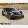 Lip Bumper Faldón Frontal Z06 Carbono Chevrolet Corvette C7 2014 - 2018