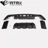 Fascia Difusor Defensa Trasera Dodge Challenger 2008 - 2023