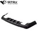Difusor Trasero Estilo V2 Dodge Challenger 2015 - 2023