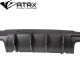 Difusor Trasero Estilo V2 Dodge Challenger 2015 - 2023