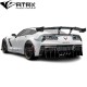 Difusor Faldon Trasero Performance Track Style Carbono Corvette C7 2014 - 2019