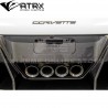 Difusor Faldon Trasero Performance Track Style Carbono Corvette C7 2014 - 2019