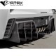 Difusor Faldon Trasero Performance Track Style Carbono Corvette C7 2014 - 2019