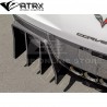Difusor Faldon Trasero Performance Track Style Carbono Corvette C7 2014 - 2019