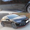 Estribos Faldones Laterales Type R Honda Civic Sedán 2016 - 2018