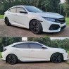 Estribos Faldones Laterales Type R Honda Civic Sedán 2016 - 2018