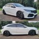 Estribos Faldones Laterales Type R Honda Civic Sedán 2016 - 2018
