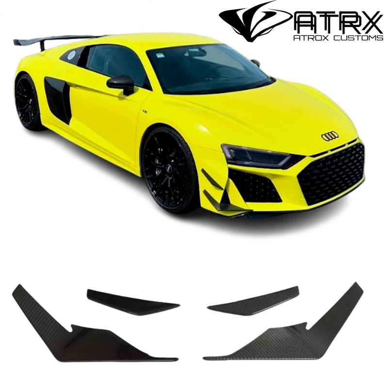 Canards Frontales Carbono Audi R8 2020-2024