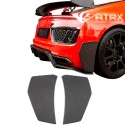 Placas Splitters Difusor Laterales Carbono Audi R8 2017 - 2019