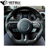 Volante Carbono Piel Red Line Ford Mustang 2018 - 2023