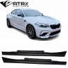 Estribos Faldones Laterales M2 BMW F22 Serie 2 220i 235i M 2014 - 2021