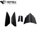 Alerón Wing Alto Z51 Plástico Chevrolet Corvette C8 2020 - 2024